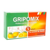 Гриппомикс (лимон) №5 порошок д/р-ра д/пр внутрь